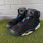 Nike Air Jordan 6 Retro UNC Blue Black 384664-006 Sneakers Mens Size 8.5