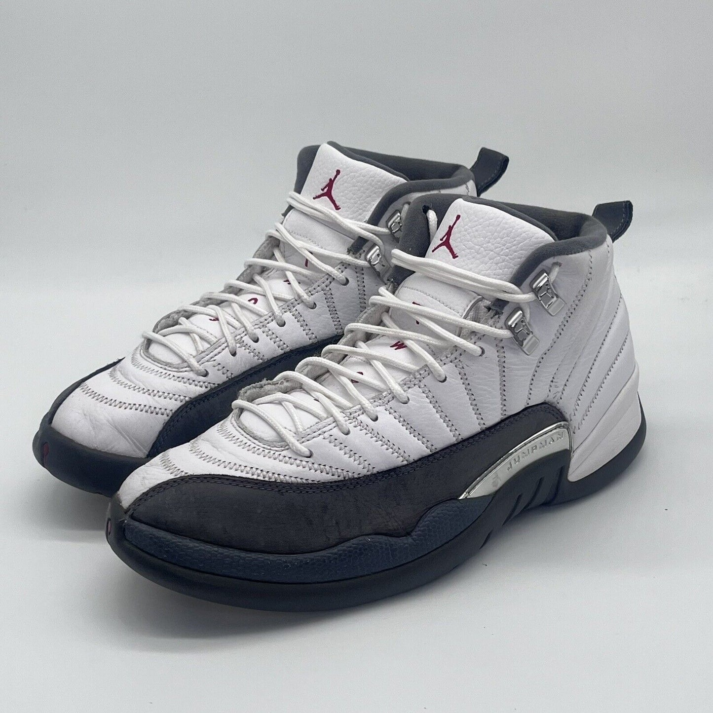 Size 10 - Jordan 12 Retro Dark Grey White 130690-160 Men’s Sneakers