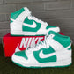 Nike Dunk High Retro Bttys Pine Green White DV0829-300 Sneakers Men's Size 11