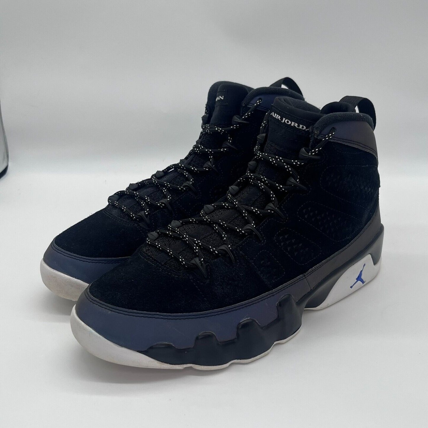 Size 10.5 - Jordan 9 Retro Racer Blue Black CT8019-024 Mens Sneakers