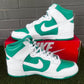 Nike Dunk High Retro Bttys Pine Green White DV0829-300 Sneakers Men's Size 11