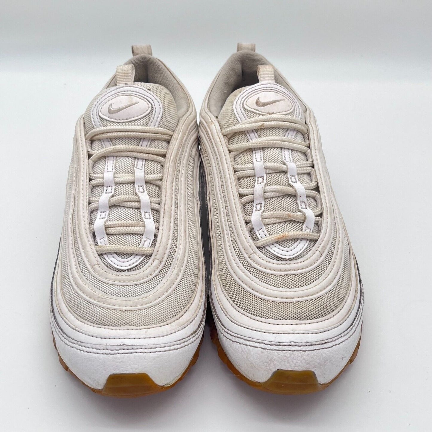 Size 8 - Nike Air Max 97 White Gum Light Brown DJ2740-100 Mens Sneakers