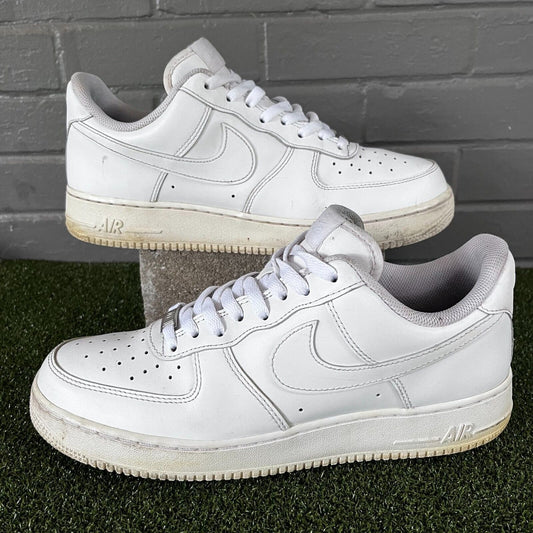 Size 10.5 - Nike Air Force 1 '07 Triple White CW2288-111 Mens Sneakers