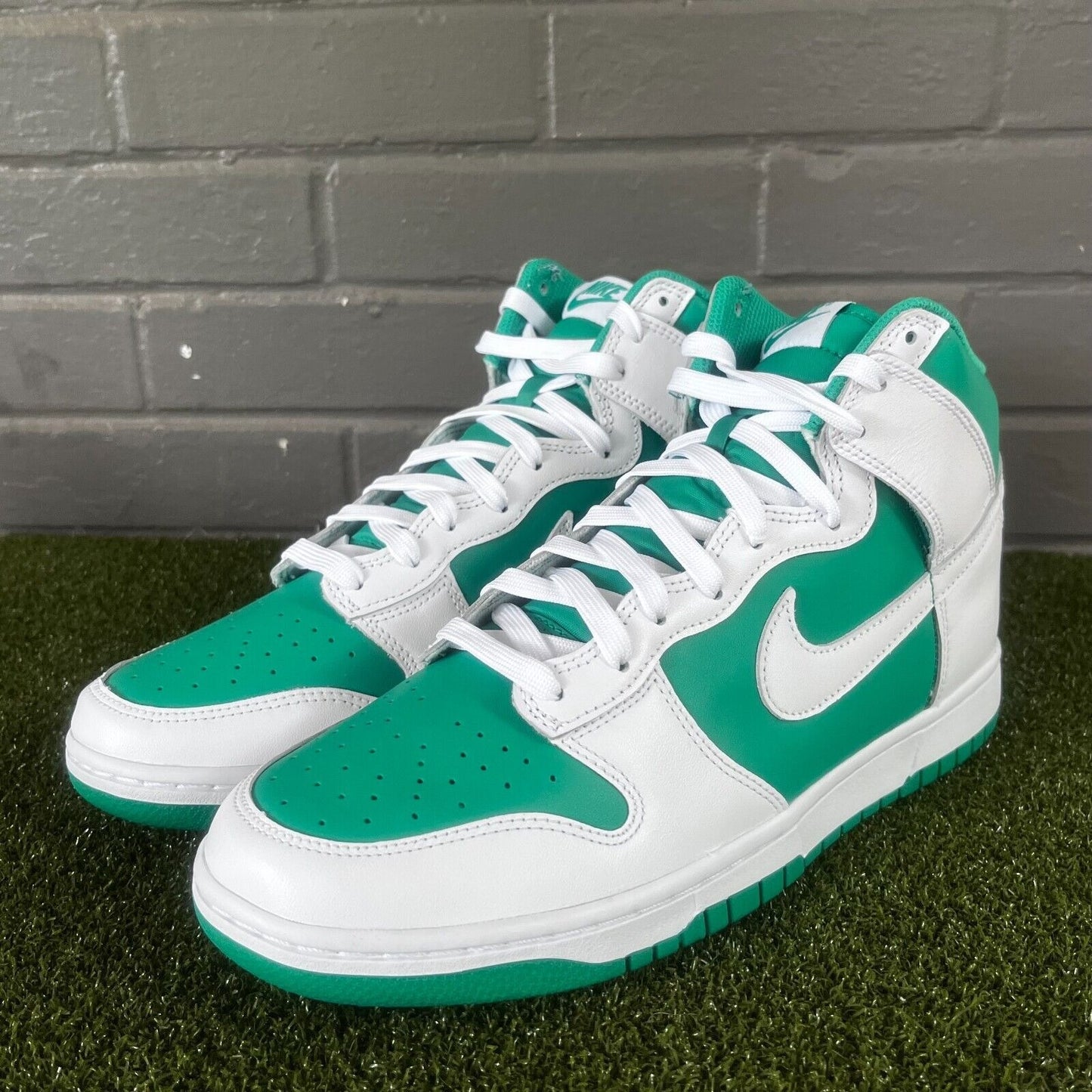 Nike Dunk High Retro Bttys Pine Green White DV0829-300 Sneakers Men's Size 11