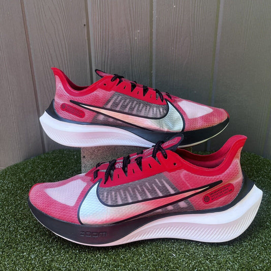 Nike Zoom Gravity Mens CT1740-600 University Red Silver Running Shoes Size 11.5
