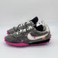 Size 9 - Nike Waffle Racer X Off-White Black Pink CD8180-001 Women’s Sneakers