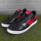 Nike Blazer Low QS Black Red Patent Valentines Day A01033-001 Kids 6.5 Womens 8