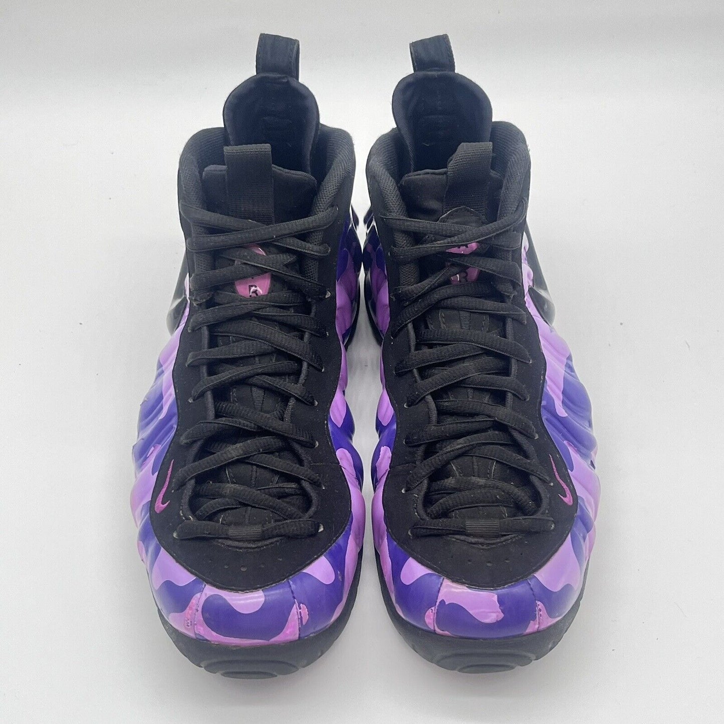 Size 9 - Nike Air Foamposite Pro “Purple Camo” Black OG 624041-012 Mens Sneakers