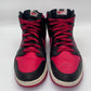 Nike Dunk High CMFT Bred Varsity Black Red 705434-600 Sneaker Men's Size 13