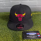 New Era Chicago Bulls 9Fifty NBA Black Red Gold Basketball Hat One Size NWT