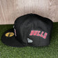 New Era Chicago Bulls 59FIFTY NBA Champions Black Red Fitted Hat 7-3/4 NWT