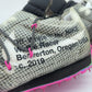 Size 9 - Nike Waffle Racer X Off-White Black Pink CD8180-001 Women’s Sneakers