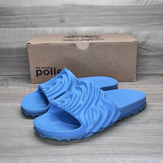 Salehe Bembury x The Pollex Slide Crocs Mens Size 7 Tashmoo Blue Colorway