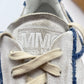 Size 9 - MM6 Maison Margiela White Denim Trim Low-Top Sneakers Mens Size 40 EU