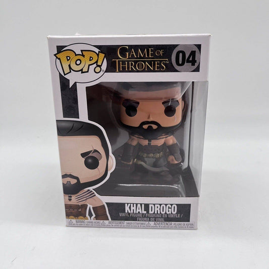 Funko Pop! HBO Game Of Thrones GOT Khal Drogo #04 Vinyl Figure Vaulted/Retired