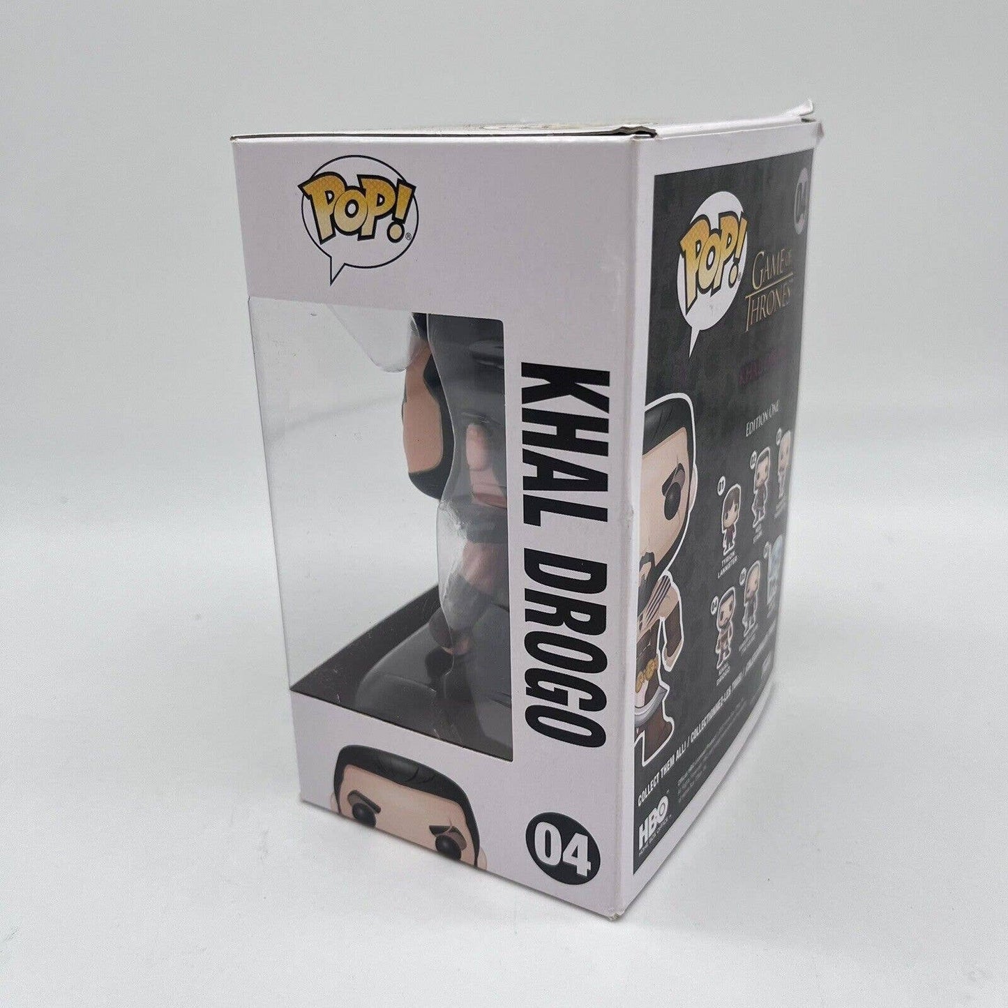 Funko Pop! HBO Game Of Thrones GOT Khal Drogo #04 Vinyl Figure Vaulted/Retired